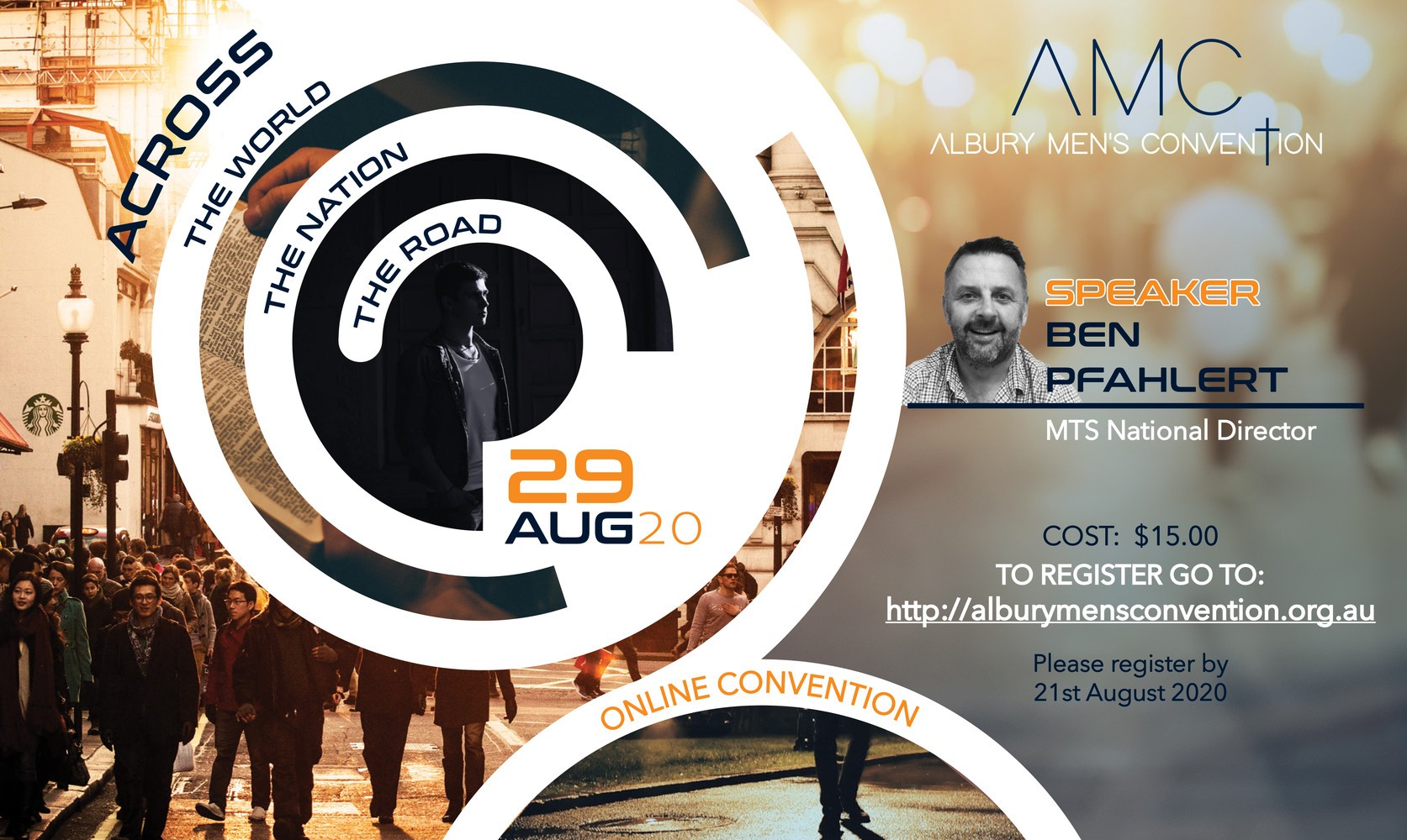 albury mens convention banner